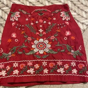 High wasted shein skirt